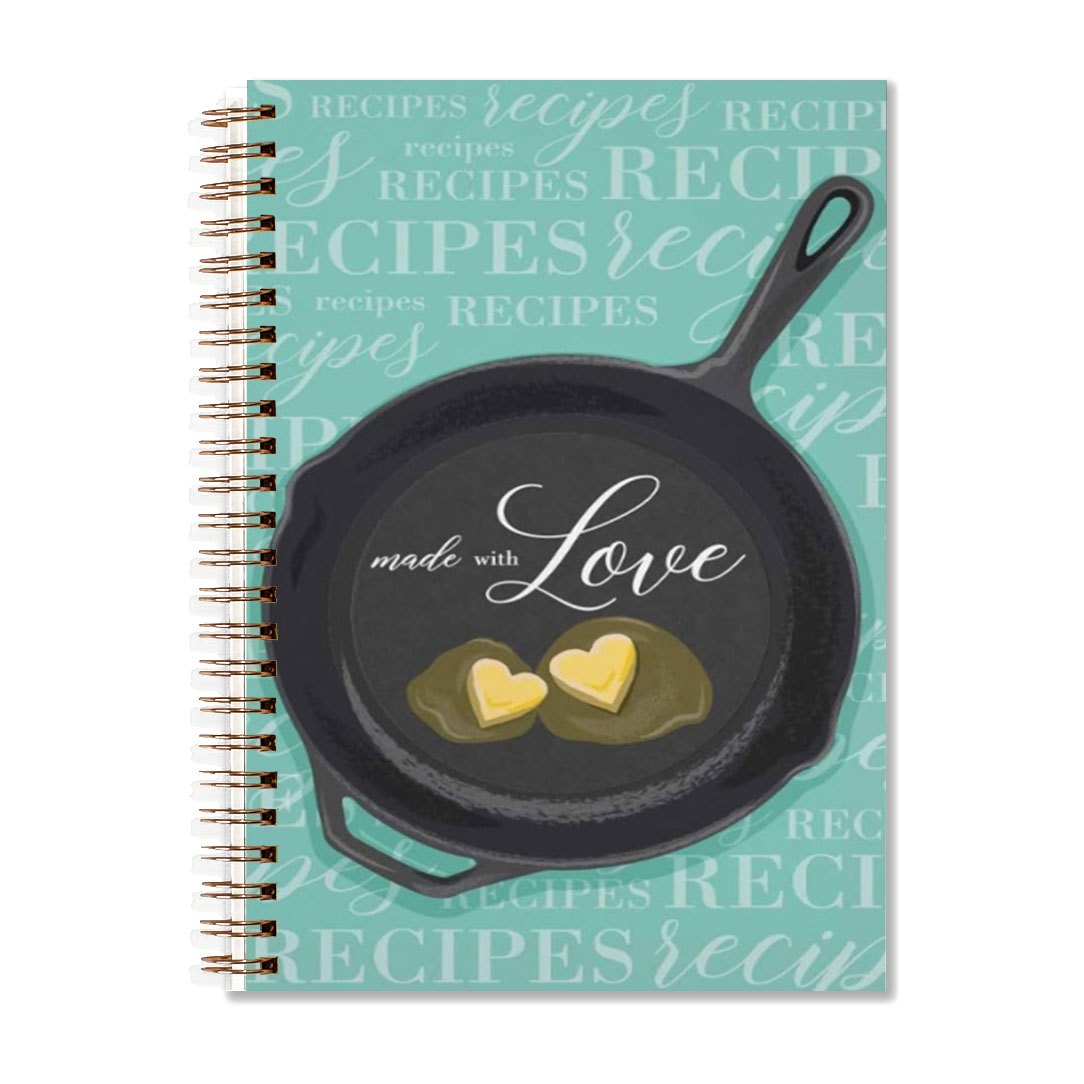 Love Recipe Notebook 13 97x21 08cm Paper Writing Diary
