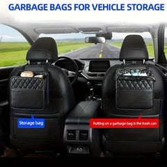 Car Seat Storage Bag Leather Storage Bag Garbage Bag