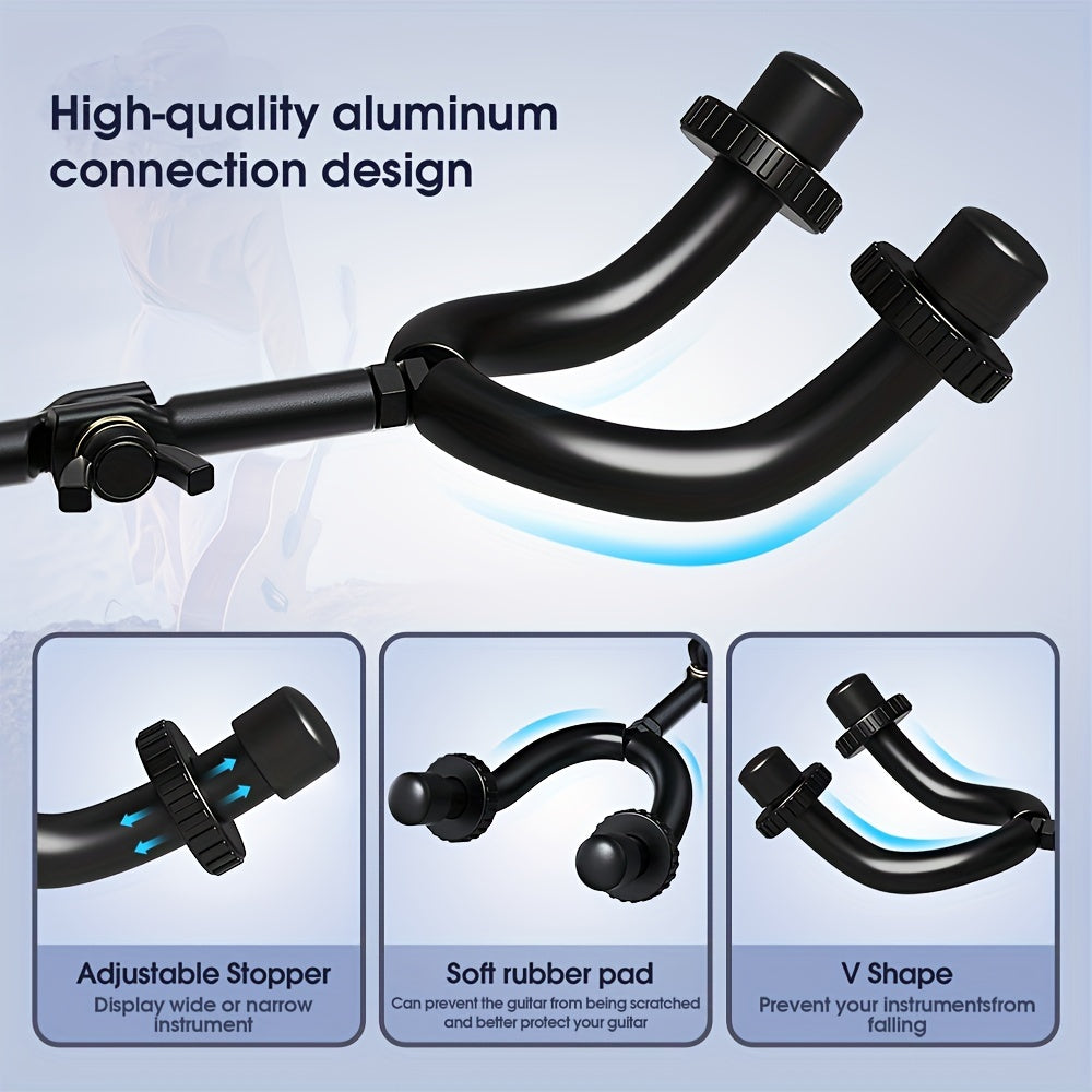 Adjustable Aluminum Wall Mount for Guitars