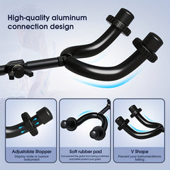 Adjustable Aluminum Wall Mount for Guitars