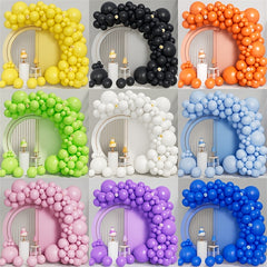 100pcs Matte Latex Balloons Garland Kit for Shower Birthday Wedding Graduation