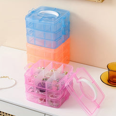 3 Tier Stackable Storage Container Box Bead Organizers And Storage