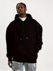 Men's Warm Fleece Hoodie with Kangaroo Pocket