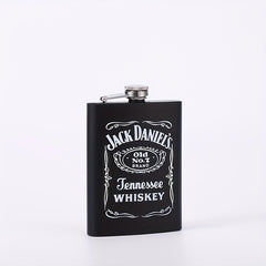 8oz Stainless Steel Square Flask - Perfect Gift for Family Friends and Christmas