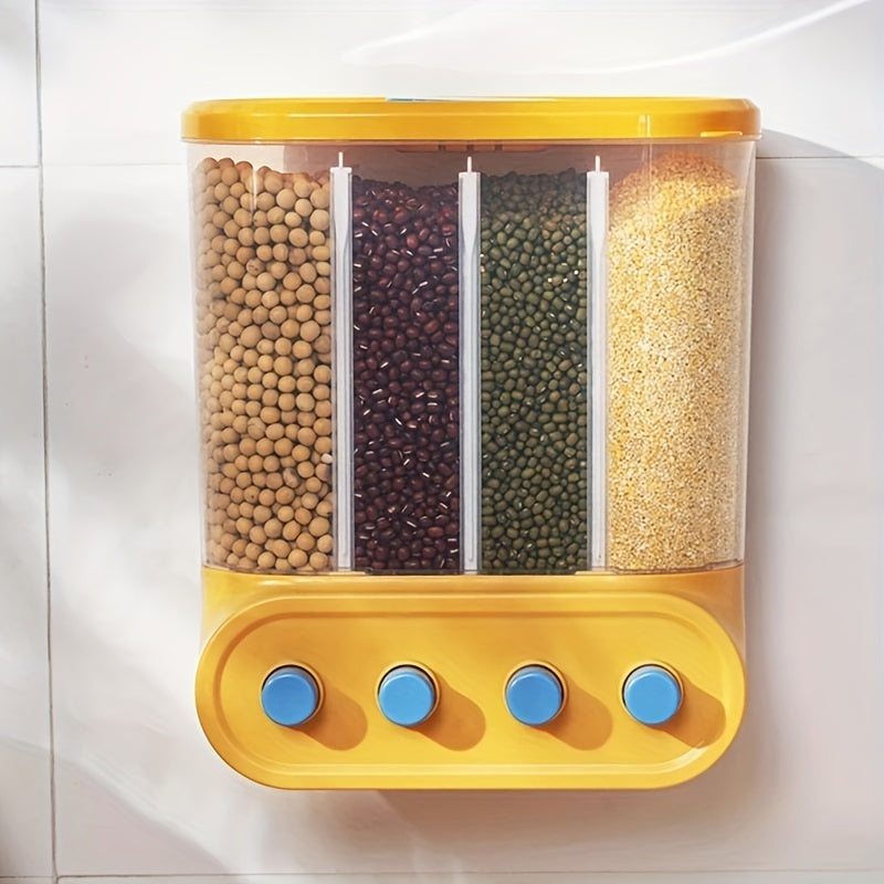 Food Dispenser Grain Storage Tank Sealed Moisture Proof Rice Bucket