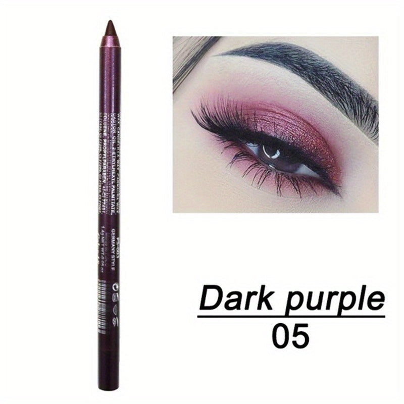 Gothic Eyeliner Stick Glitter Metallic Waterproof Long Lasting