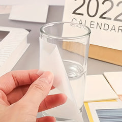 50 Sheets Transparent Waterproof Sticky Notes 7.62x7.62 cm