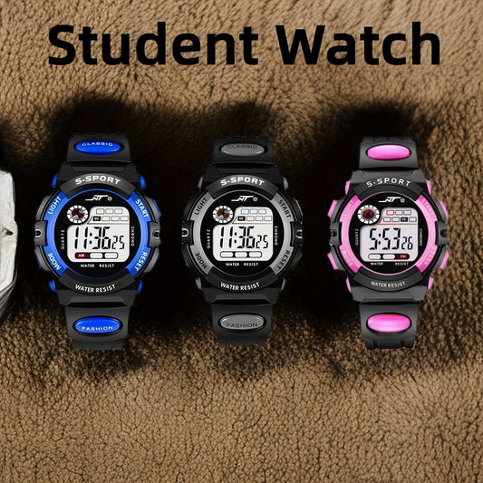 Boys' Electronic Watch Waterproof & Drop-resistant