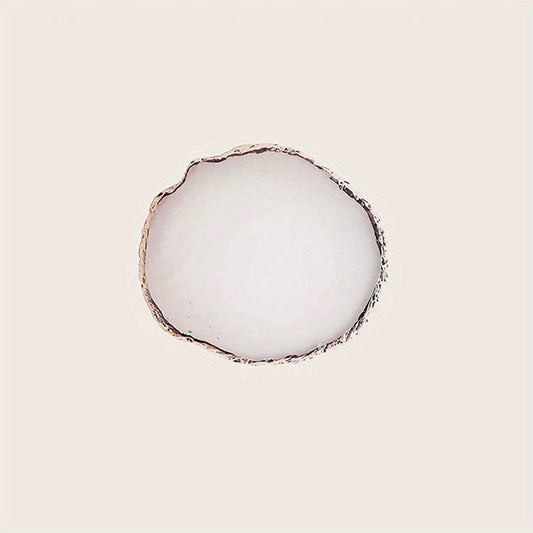 Round Jewelry Tray Resin Stone Creative Display Holder