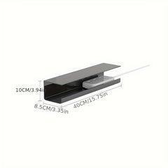 Desk Cable Management Rack Wire Storage Slot No Drilling