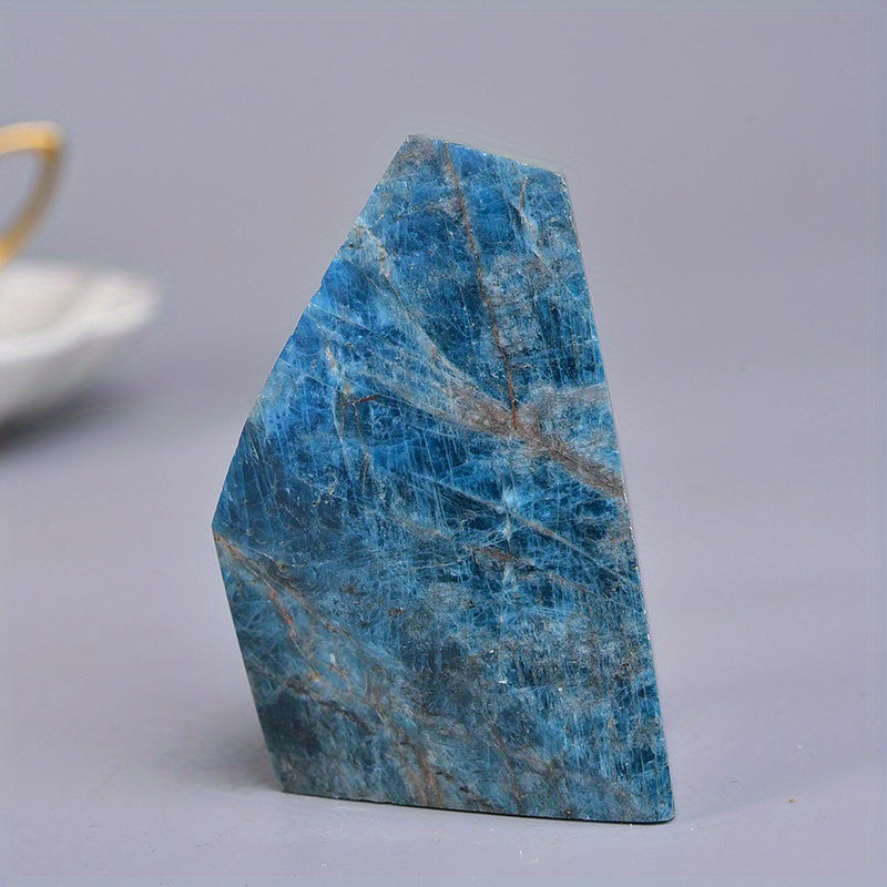 Apatite Natural Raw Ore Grinding Stone for Home and Office Decoration