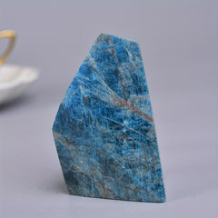 Apatite Natural Raw Ore Grinding Stone for Home and Office Decoration