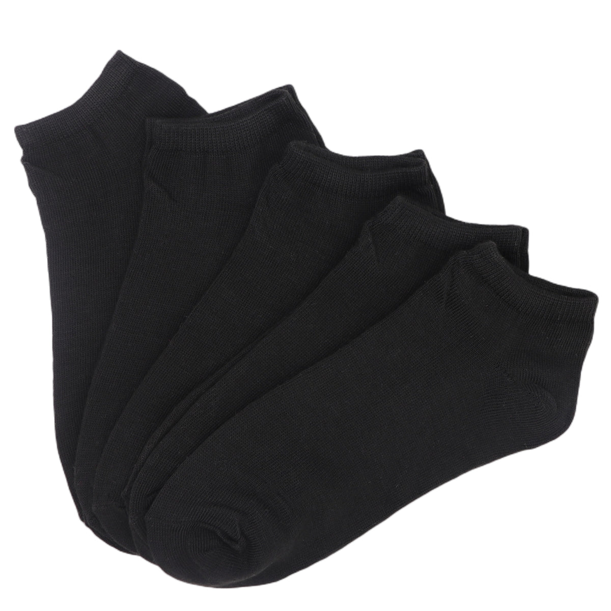 5 Pairs Women's Essential Short Low Cut Socks Lightweight Stockings