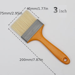 5pcs Plastic Handle Hair Brush Full Sharpening Silk Hair Sweeping Cleaning Brush