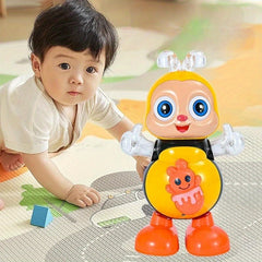 Singing Dancing Little Bee Toy Interactive Educational Gift Multicolor