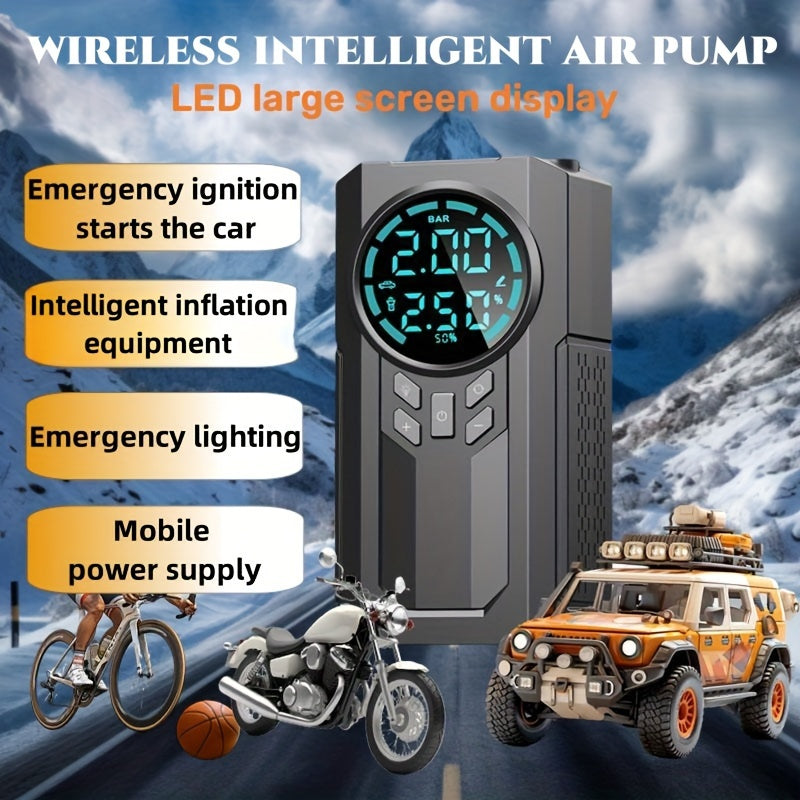 8pcs Inflation Equipment Auto & Mobile Emergency Power Supply