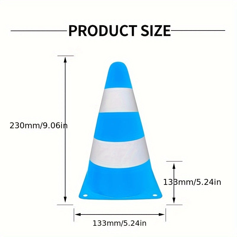 8pcs Training Cones for Football Basketball Agility Speed Training