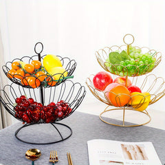 Double Layer Candy Basket for Snack Storage and Party Decorations