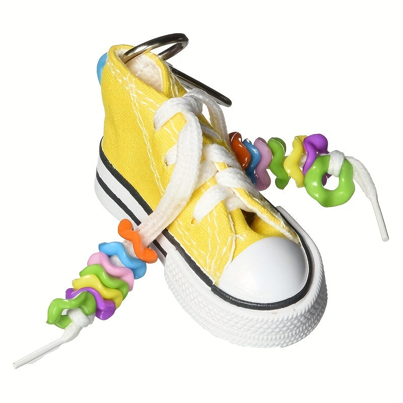 Parrot Sneakers Colorful Cotton Shredder Hanging Cage Bite Toy