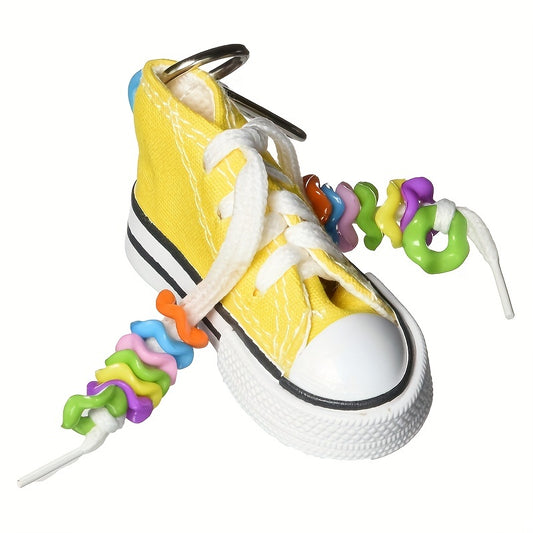 Parrot Sneakers Colorful Cotton Shredder Hanging Cage Bite Toy