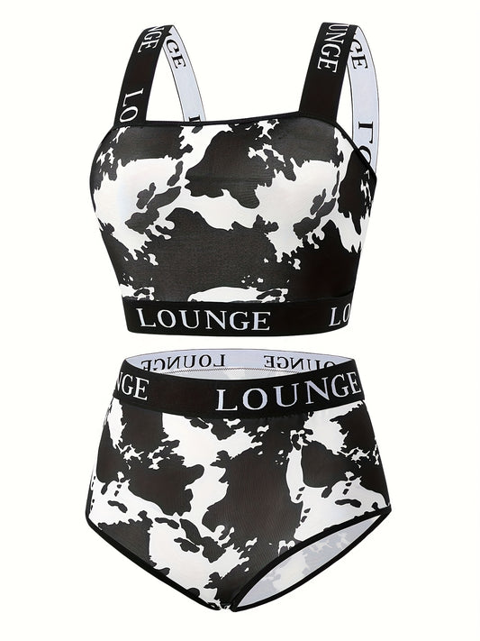  Tie Dye Sports Underwear Set