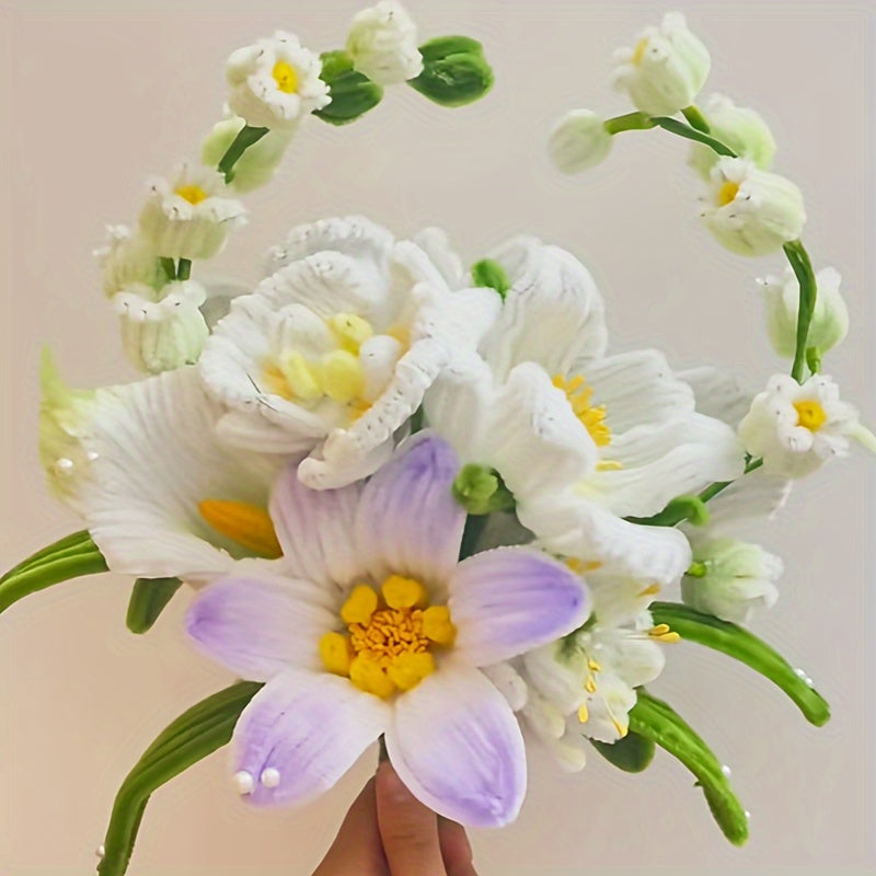 Colorful Twisted Stick Bouquet DIY Toy Material Kit