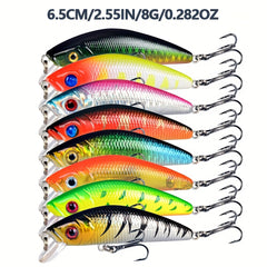 56pcs Fishing Lures Set Bionic Bait for Freshwater and Saltwater Fishing