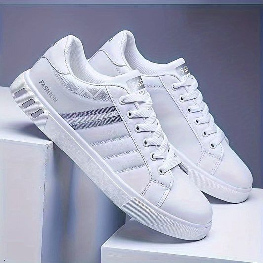 Men's Lace Up Skate Shoes Non Slip Sneakers