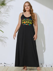  Geometric Print Cami Maxi Dress