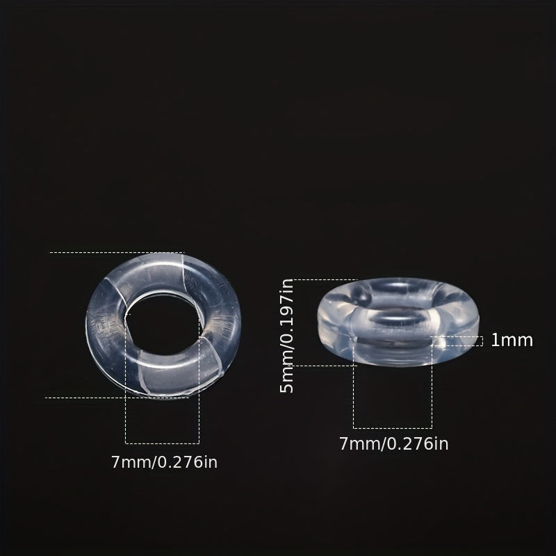 6 Pairs Glasses Ear Grip Sports Eyeglasses Strap Holder Silicone Non-slip