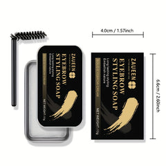 Waterproof Eyebrow Styling Soap Long Lasting Shaping Eyebrow Wax Gel