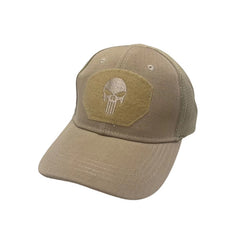 Camouflage Baseball Cap Skull Embroidery Patch Tactical Mesh Trucker Hat