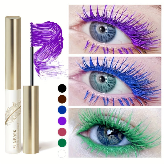 Colorful Waterproof Mascara Fast Drying Curling Extension Makeup