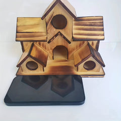 Stylish Wooden Bird House for Outdoor Garden D&eacute;cor