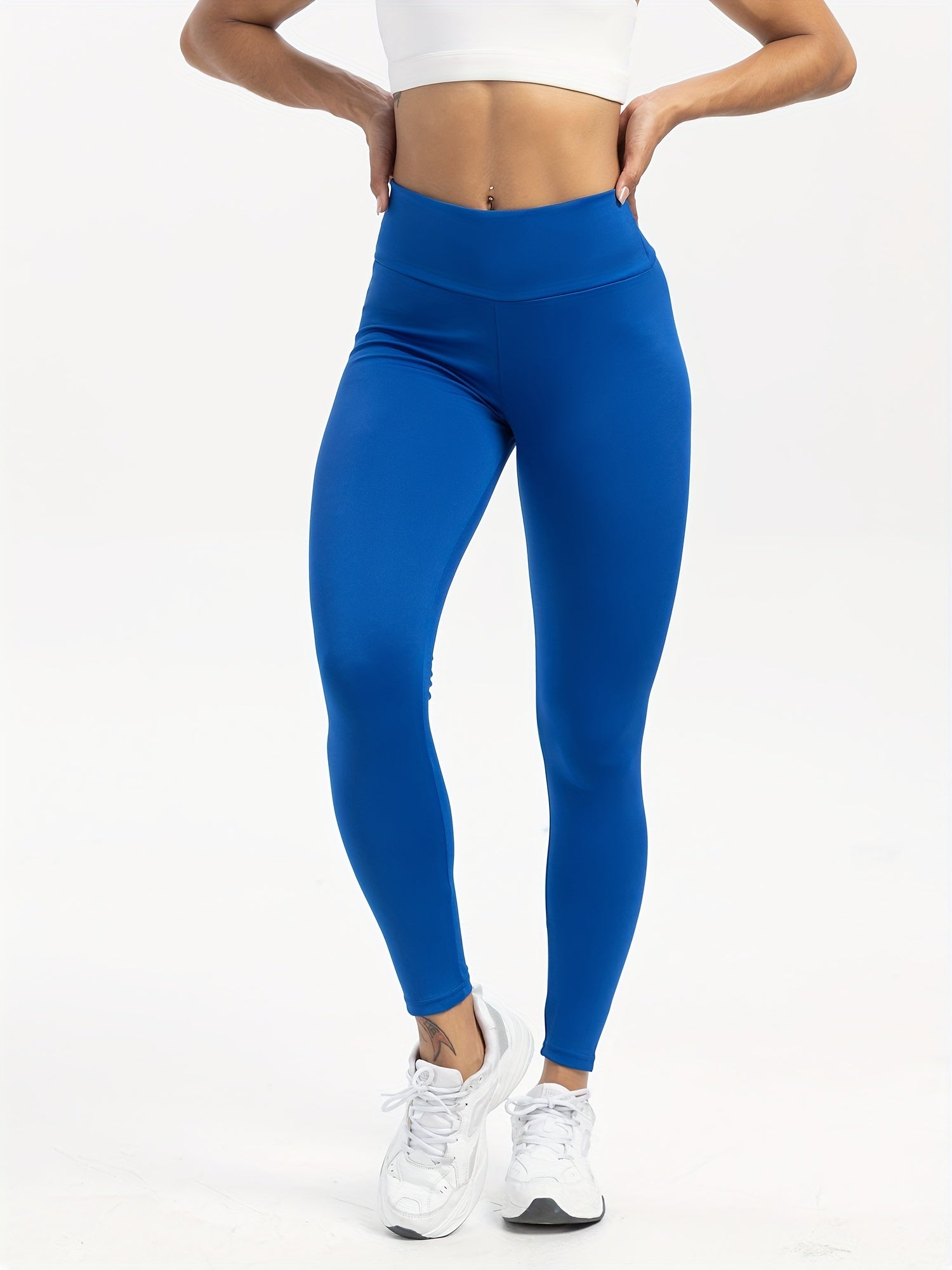 High Waist Butt Lifting Long Pants Yoga Running Leggings Women's Activewear
