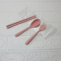 1pc Outdoor Chopsticks And Fork Set for Camping and Picnic