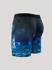 Men's Magic City Print Boxers - Breathable & Stretchy Underwear