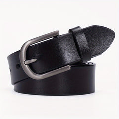  Leather Belt with Pin Buckle Vintage Unisex Jeans Pant Belt