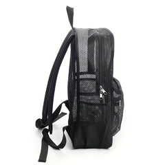 Large Capacity Mesh Backpack for Hiking and Camping