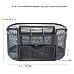 Desktop Stationery Storage Box Pen Holder Office Supplies