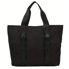 Men's Solid Casual Tote Bag