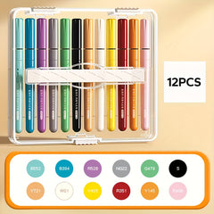Water Based Ink Marker Set 60pcs Automatic Ink Control System Painting Marker