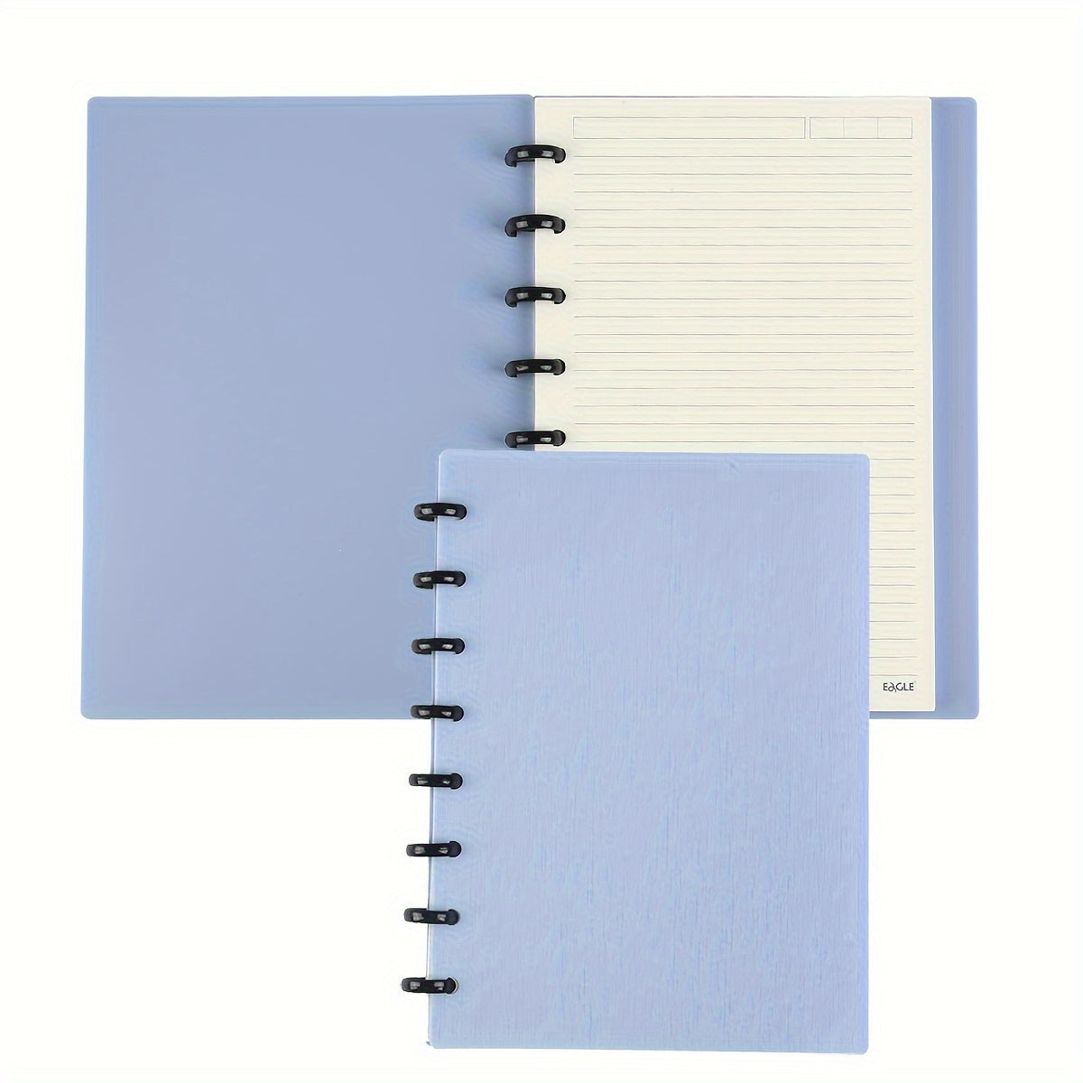 Junior Discbound Notebook Poly Cover 60 Sheets Ruled Pages