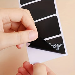 120pcs Removable Chalkboard Stickers Label Stickers Multipurpose Stickers