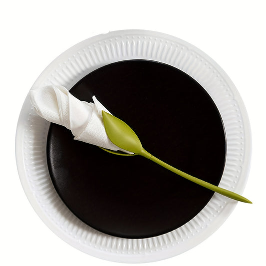5pcs Flower Napkin Holder Table Decoration for Gatherings and Parties