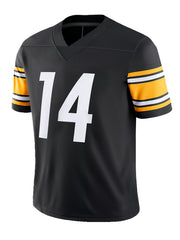 Youth American Football Jersey V Neck Short Sleeve