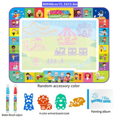 Magic Water Canvas for Kids Reusable Doodle & Letter Educational Art Toy