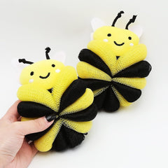 Bee Loofah Sponge Cartoon Bee Bath Sponge Shower Sponge