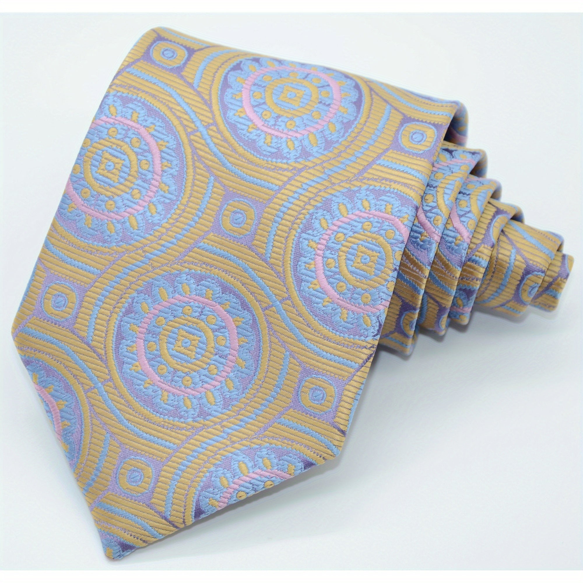 Men's Tie Necktie Classic Paisley Floral Jacquard Necktie Business Wedding