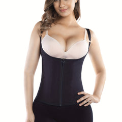Zipper Shaping Cami Tops Waist Trainer Tummy Control